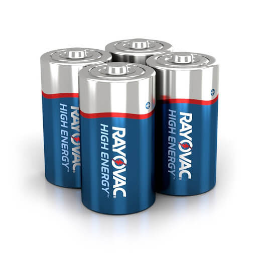 Bulk Rayovac High Energy Batteries